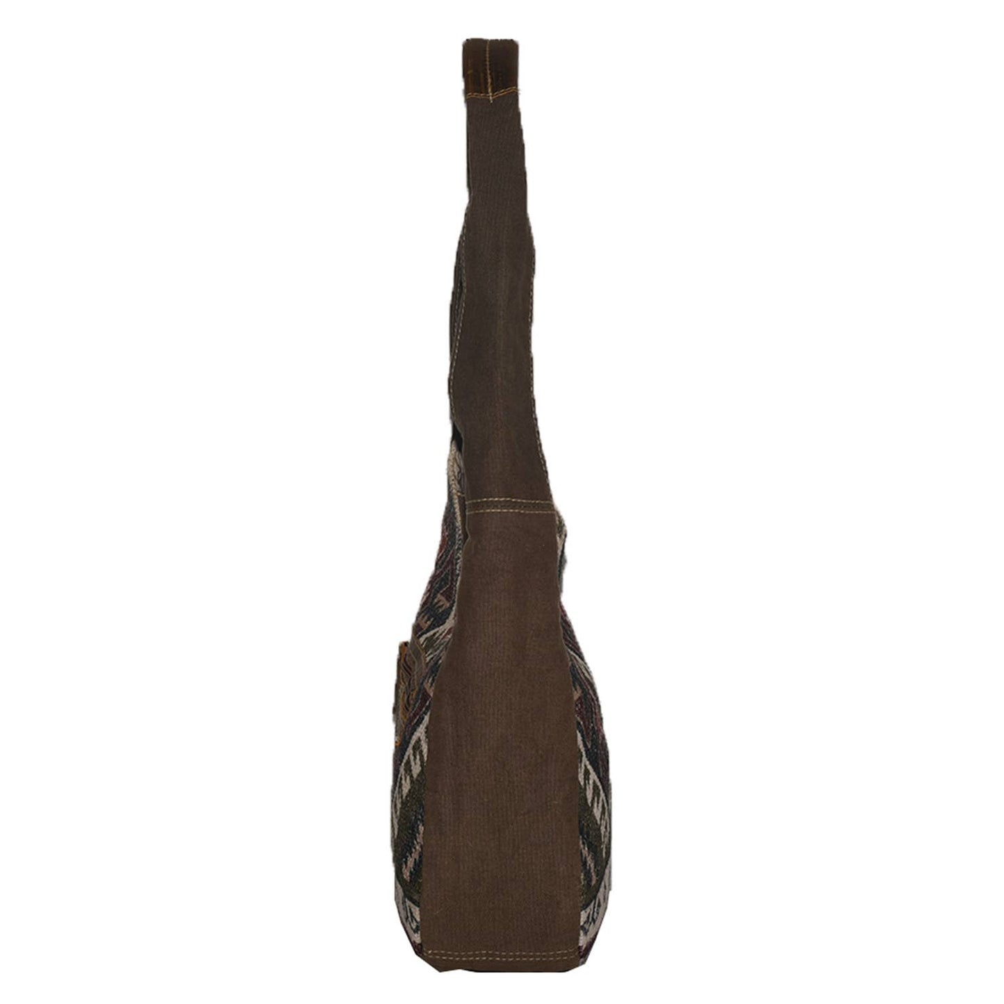 Canvas Rug & Leather Supero Shoulder Bag