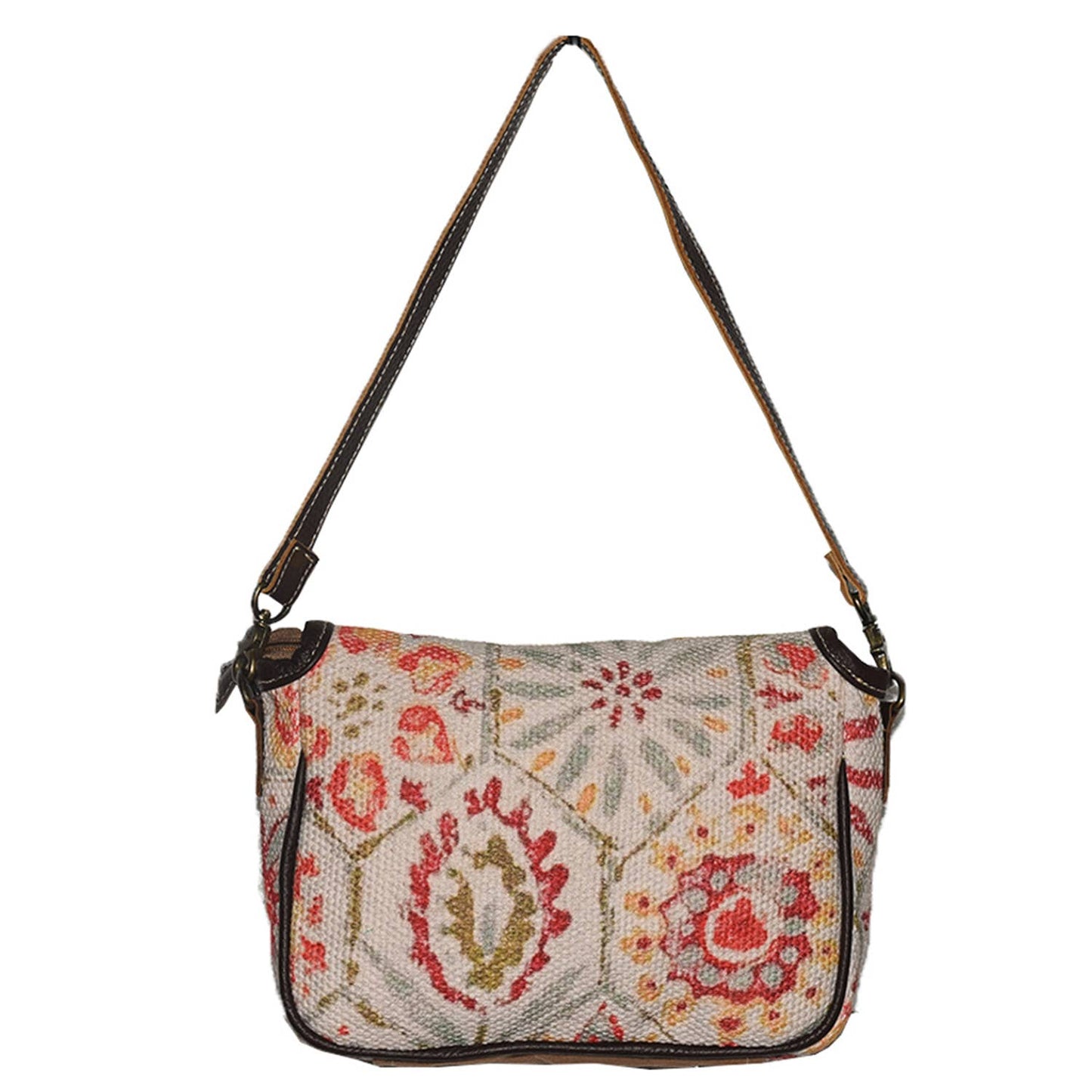 Canvas & Leather Shadow Wrislet Bag