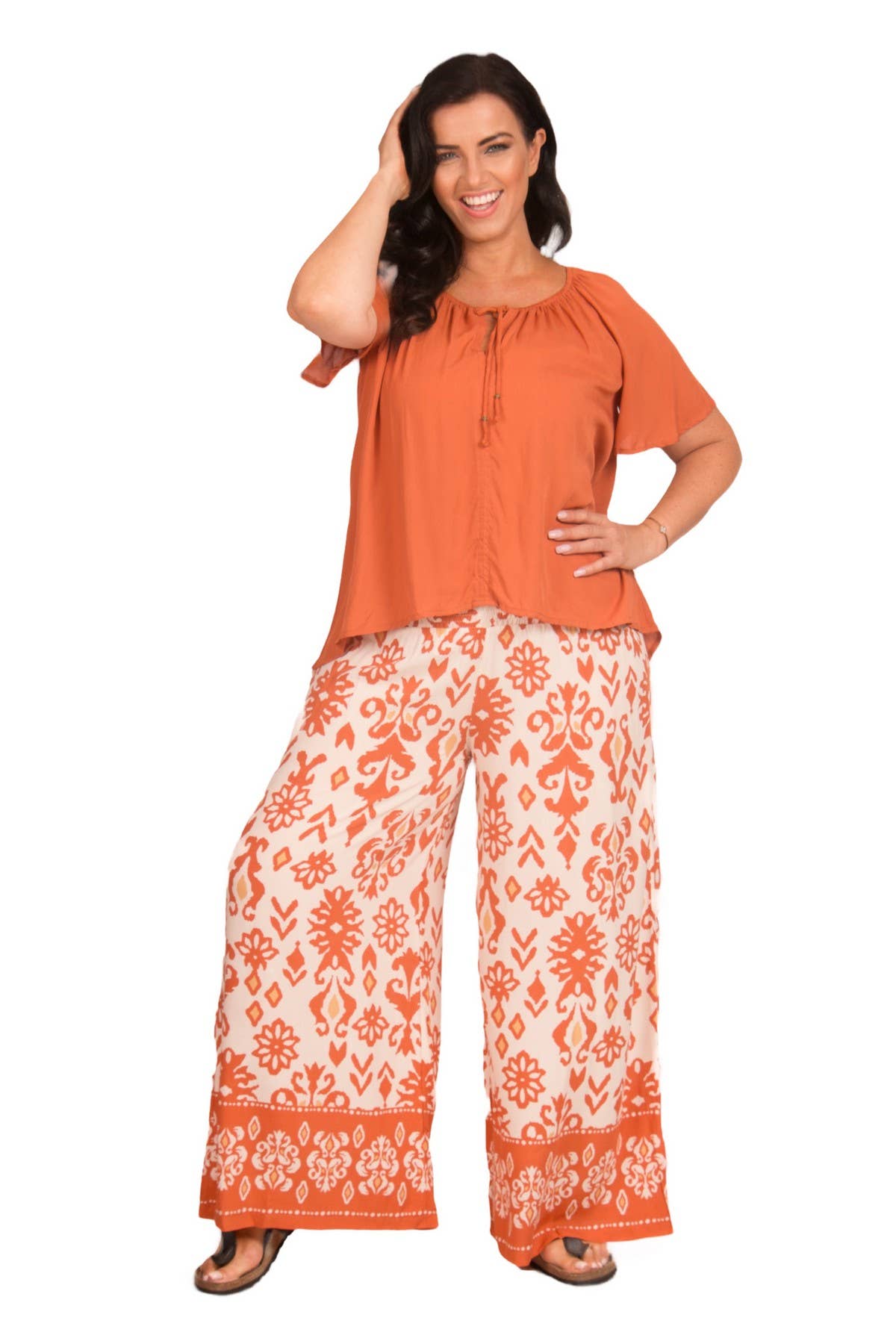 DOLLY - WIDE LEG PALAZZO PANTS