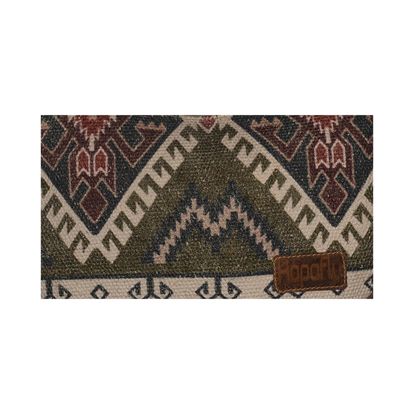 Canvas Rug & Leather Supero Shoulder Bag