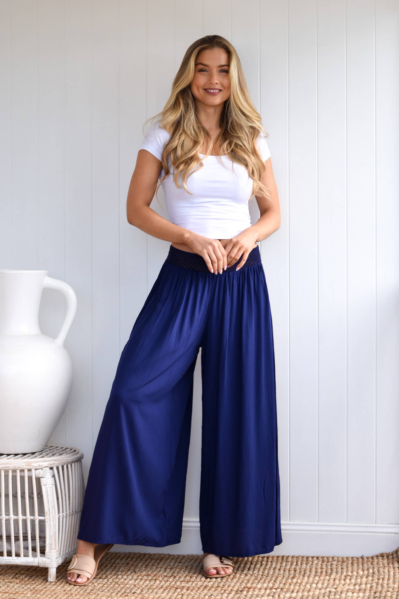 NAVY PANTS