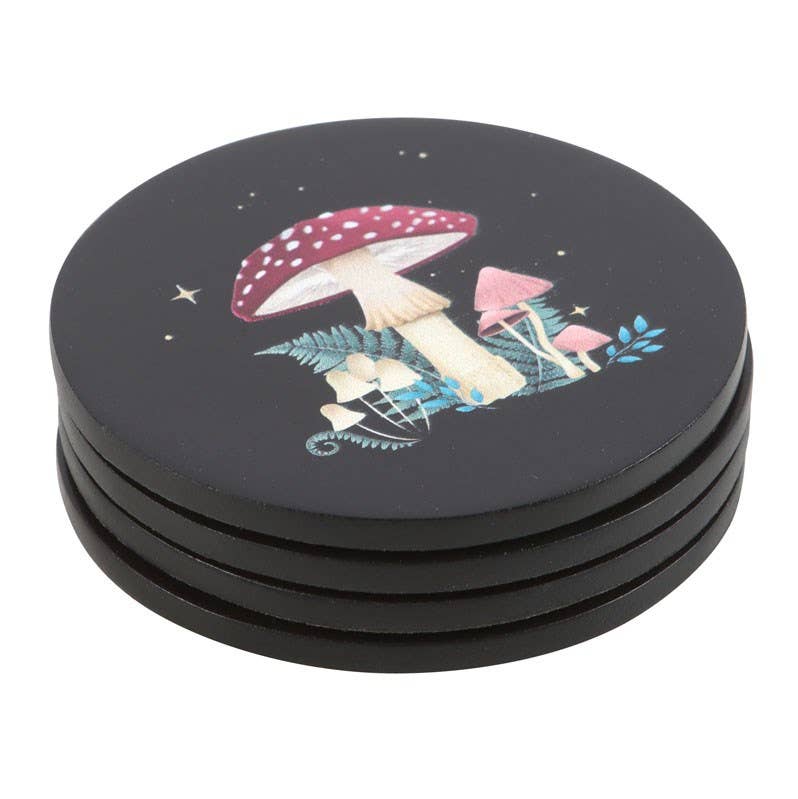 Dark Forest Mdf Coaster Set