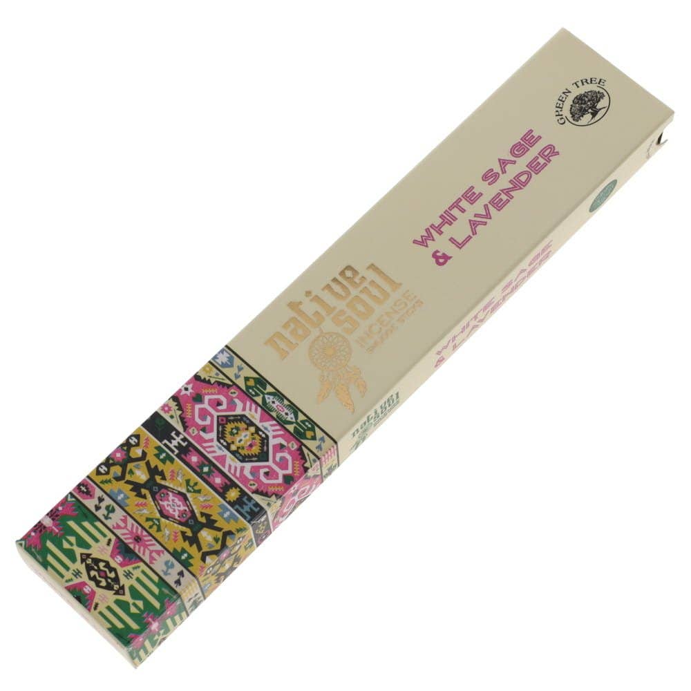 Native Soul 15gms - White Sage and Lavender Incense