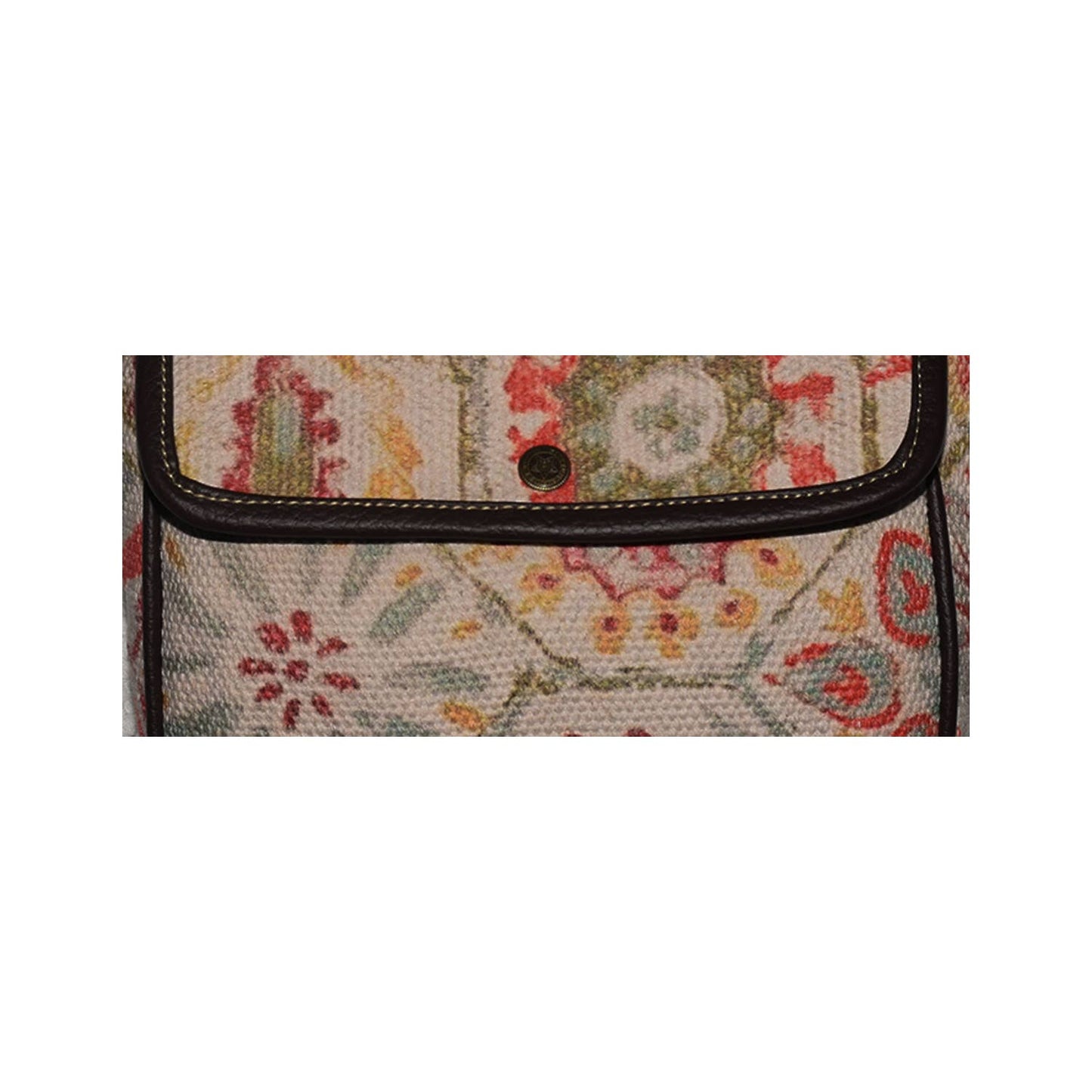 Canvas & Leather Shadow Wrislet Bag