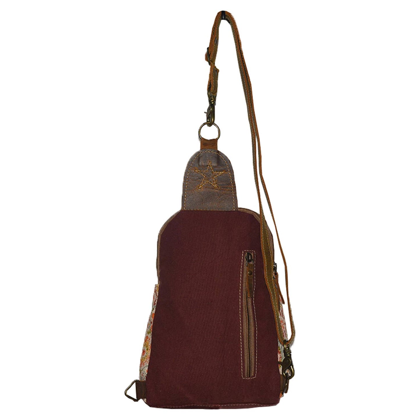 Canvas & Leather Trido Fanny Pack