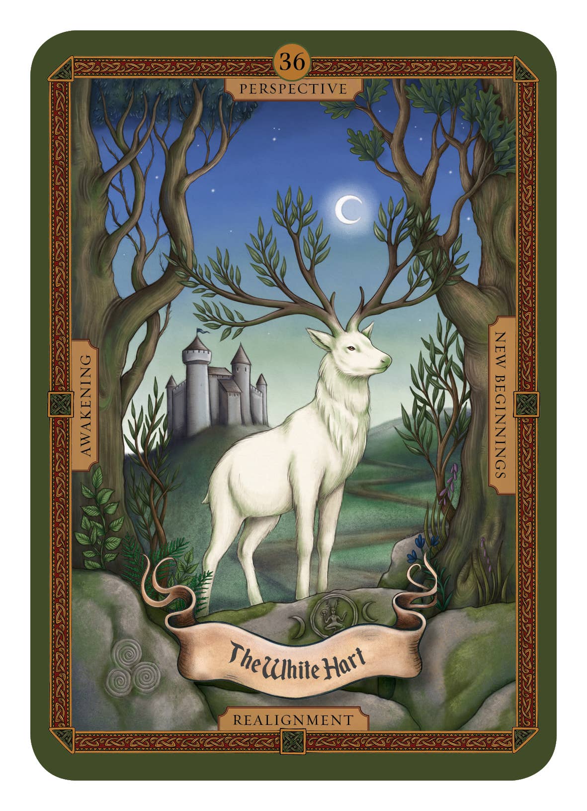 Mists of Avalon Oracle: 36 Full-Color Cards & Guidebook