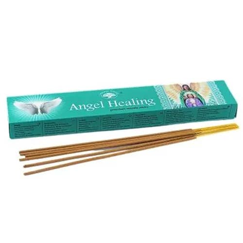 Angel Healing Incense 15gms Sticks Green Tree