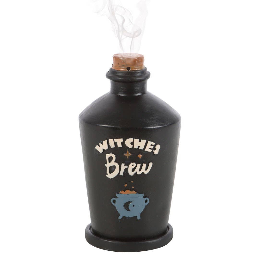 Witches Brew Potion Bottle Resin Incense Cone Burner