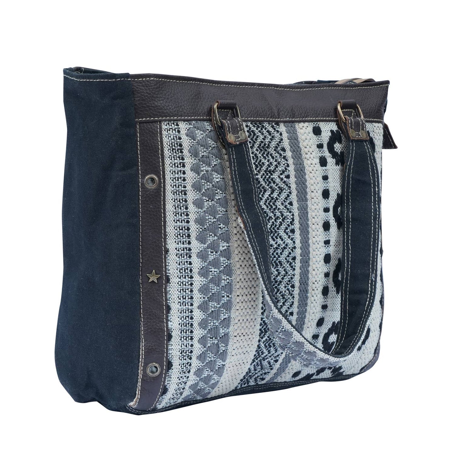 Canvas & Leather Women's Lebok Messenger Bag