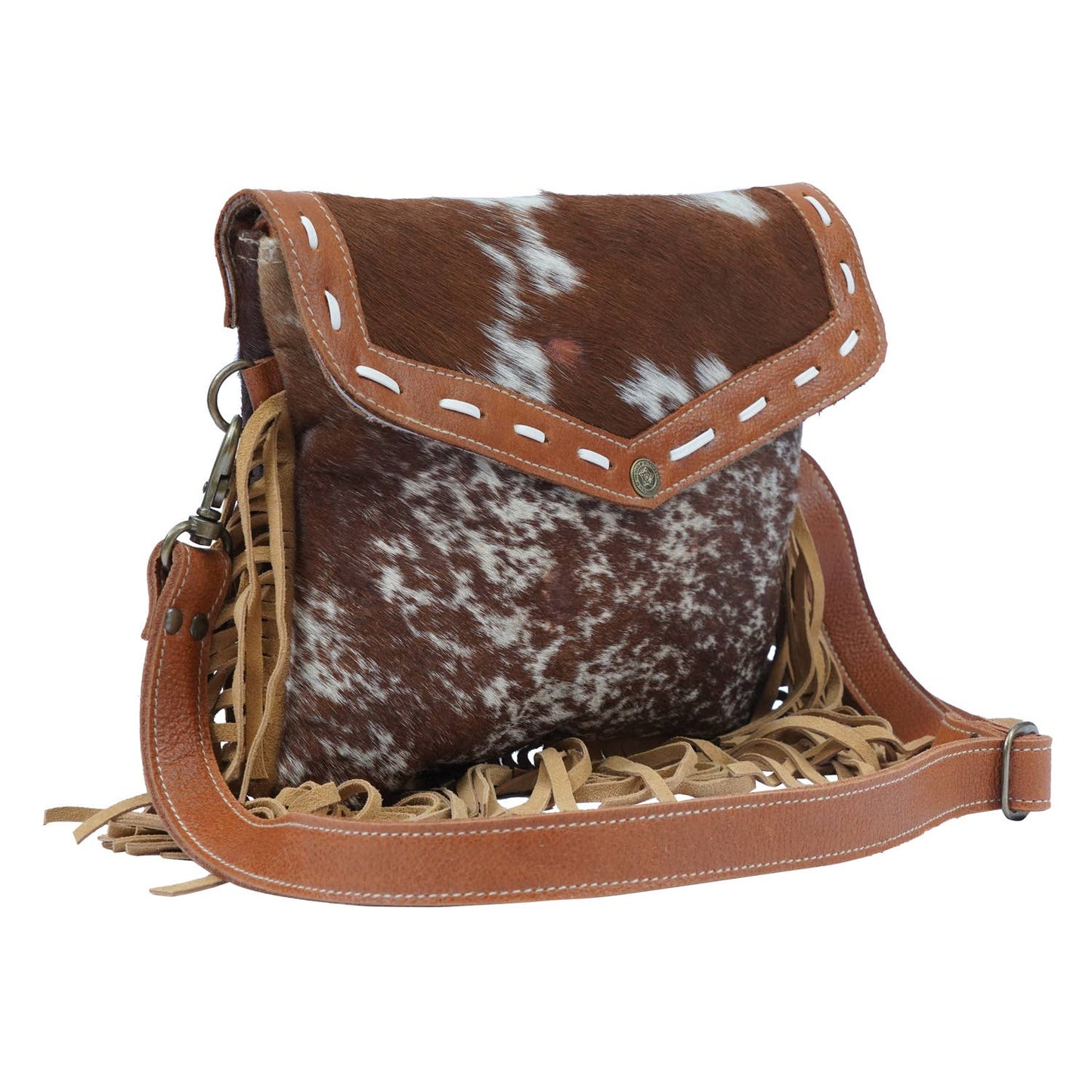 Leather & Hairon Women's Grami Crossody Bag