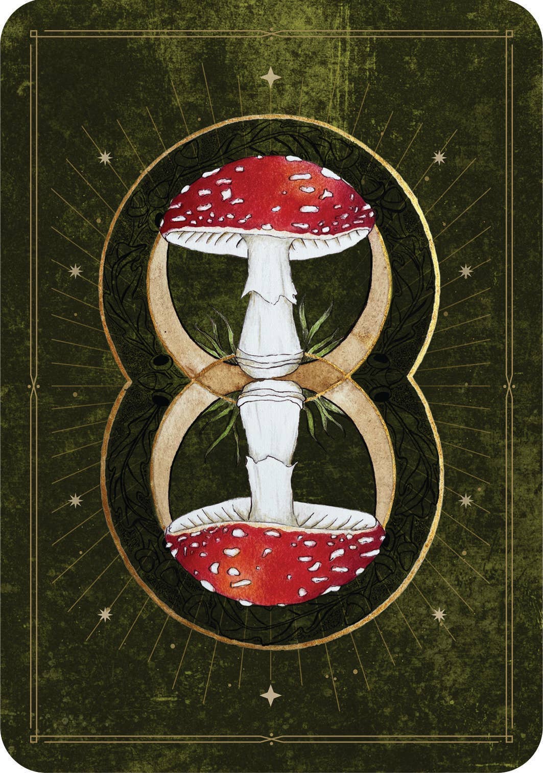 Mushroom Spirit Oracle (36 Cards & 112-Page Book)