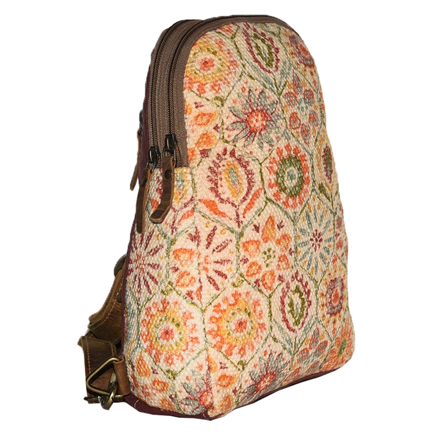 Canvas & Leather Trido Fanny Pack