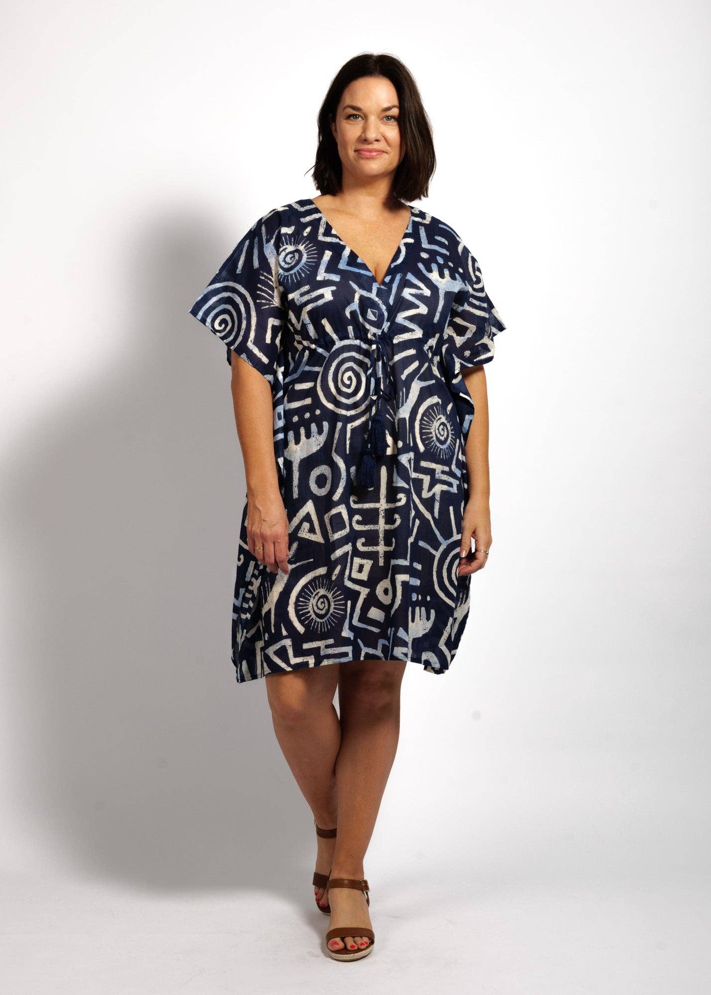 Isabel Kaftan in Blue Symbols