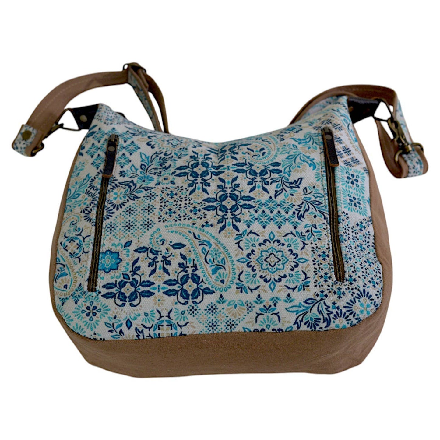 Canvas & Leather Qizo Shoulder Bag