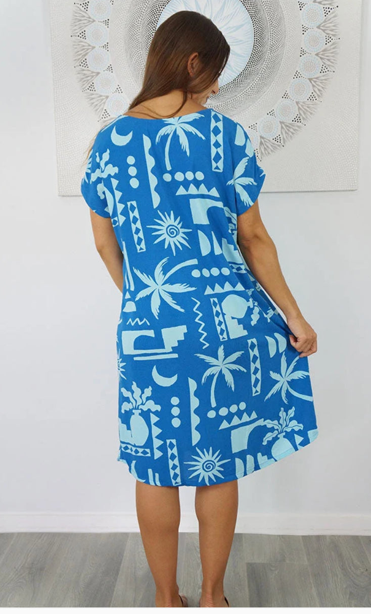 Michelle Dress Alpaca Print