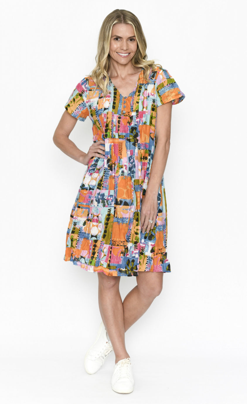 Nicola Cap sleeve Dress