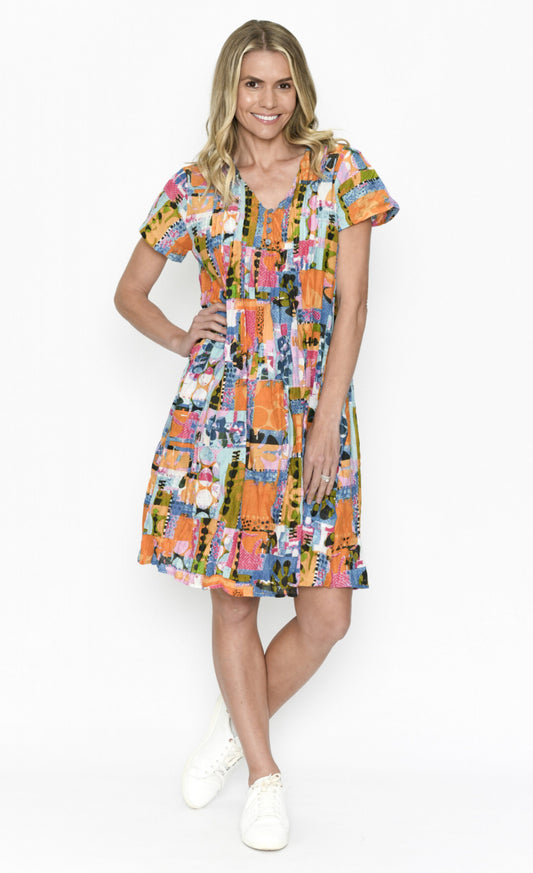 Nicola Cap sleeve Dress