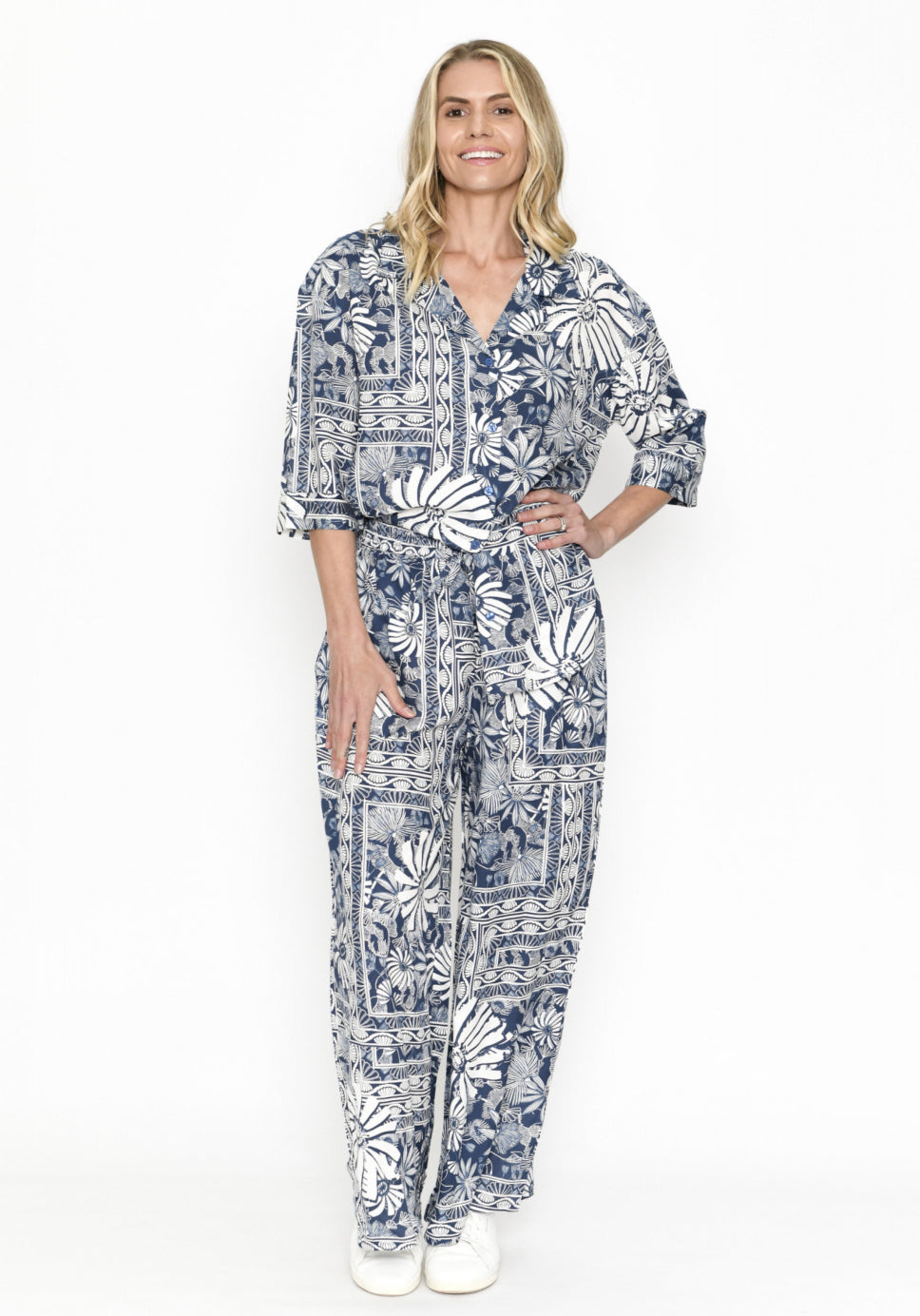Millie Shirt & Pants Set FloralScf