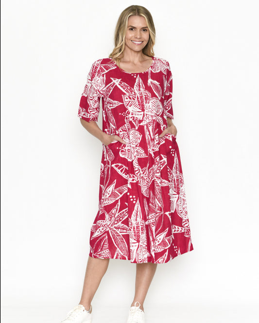 Yvonne Dress MonoTrop Pink
