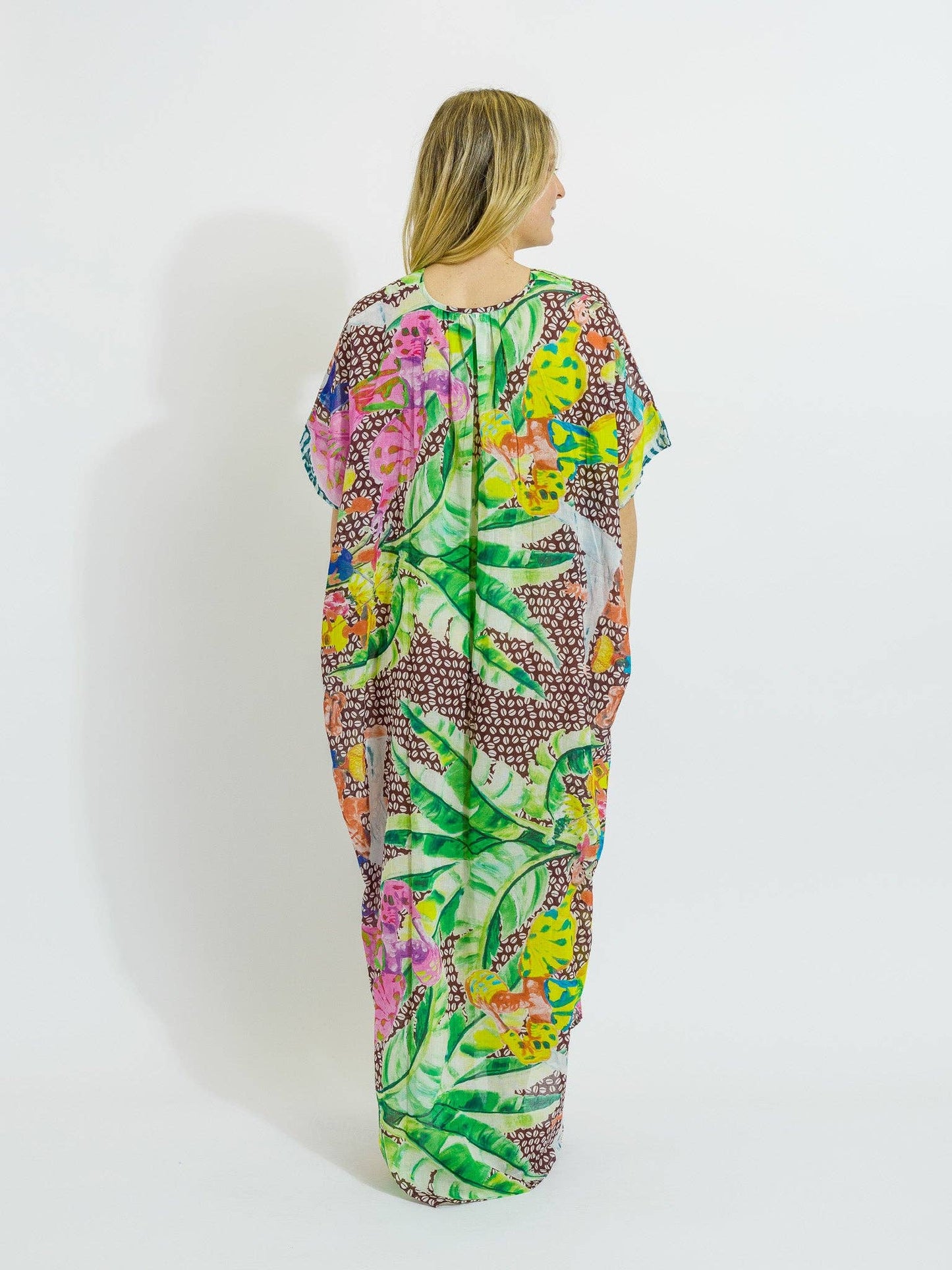 Tiwi Kaftan in Coffee Beans
