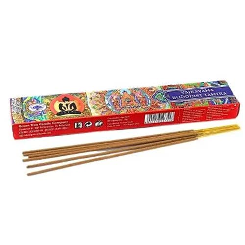 Buddhist Tantra Incense 15gms Sticks Green Tree
