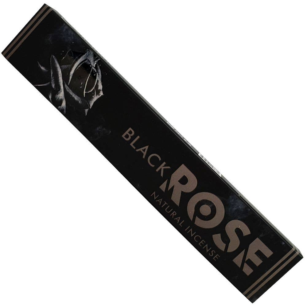Black Rose Incense 15gms Sticks New Moon