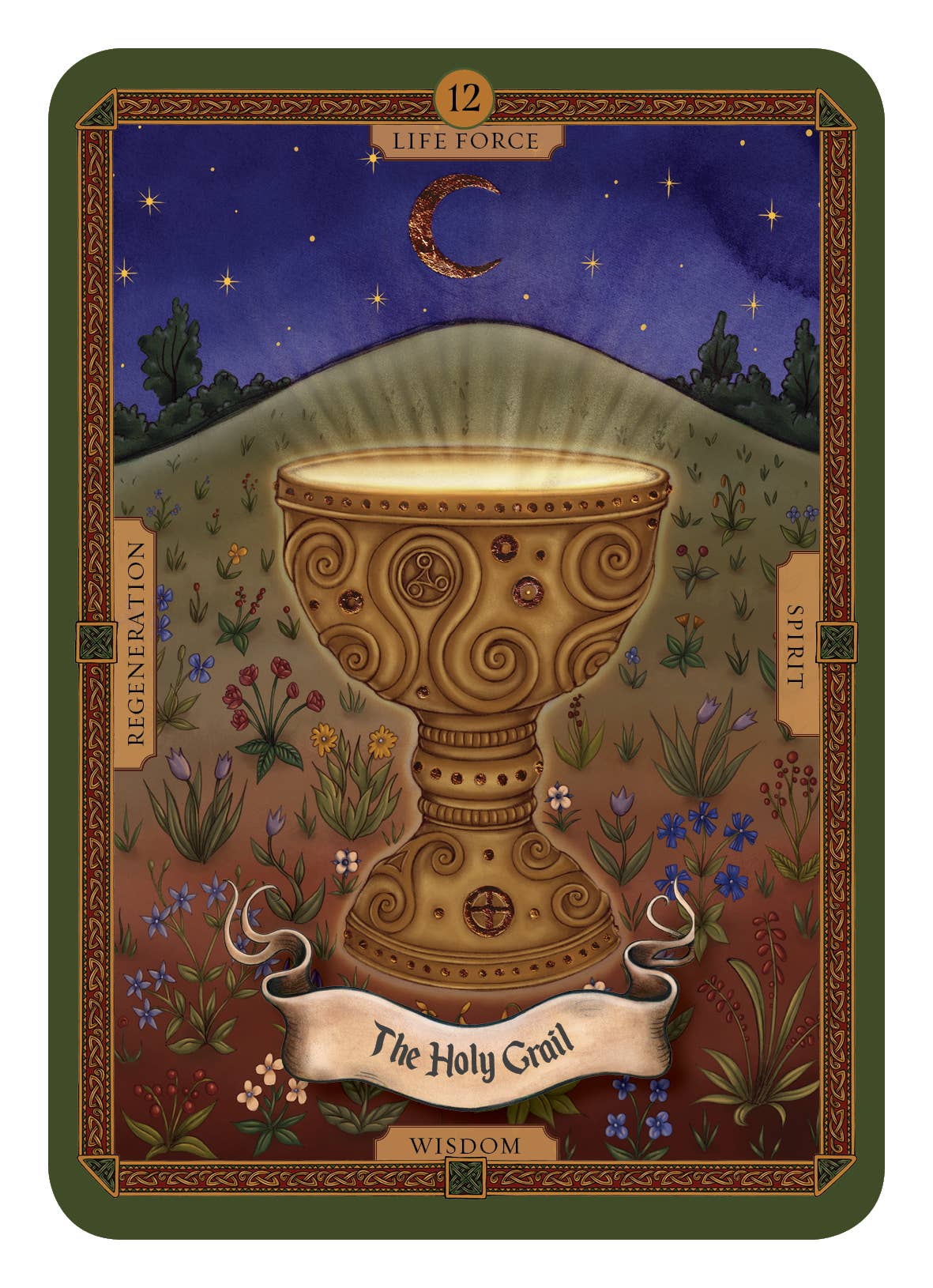 Mists of Avalon Oracle: 36 Full-Color Cards & Guidebook