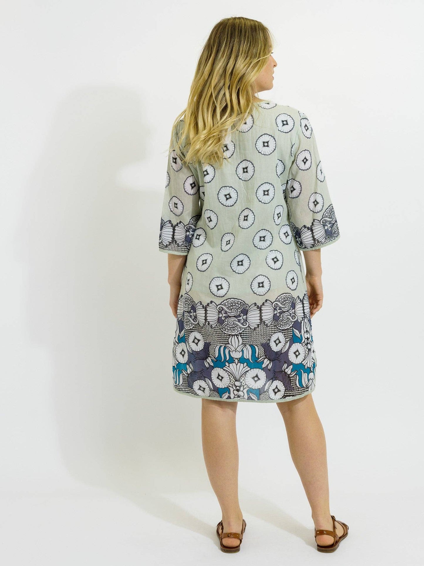 Bangalow Boho Dress In Pale Dawn