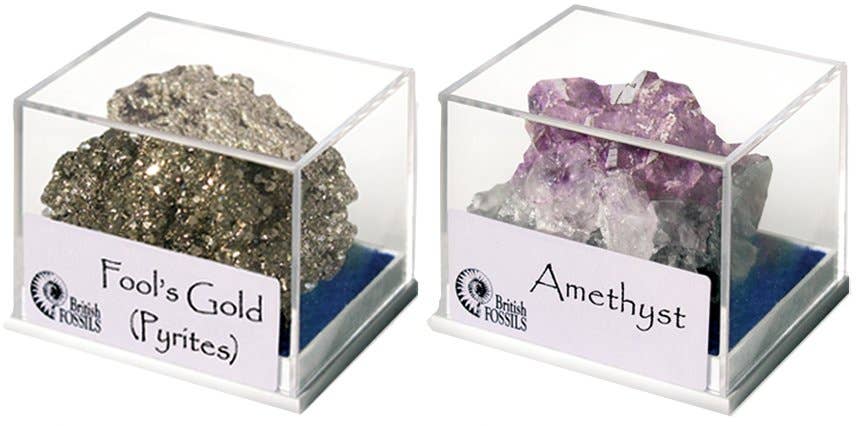 Rocks and Minerals Display