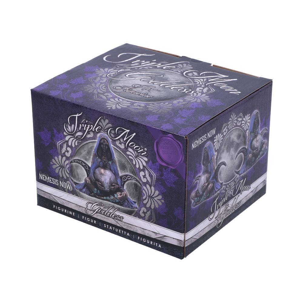 Triple Moon Goddess Art Figurine (Mini) 8.5cm