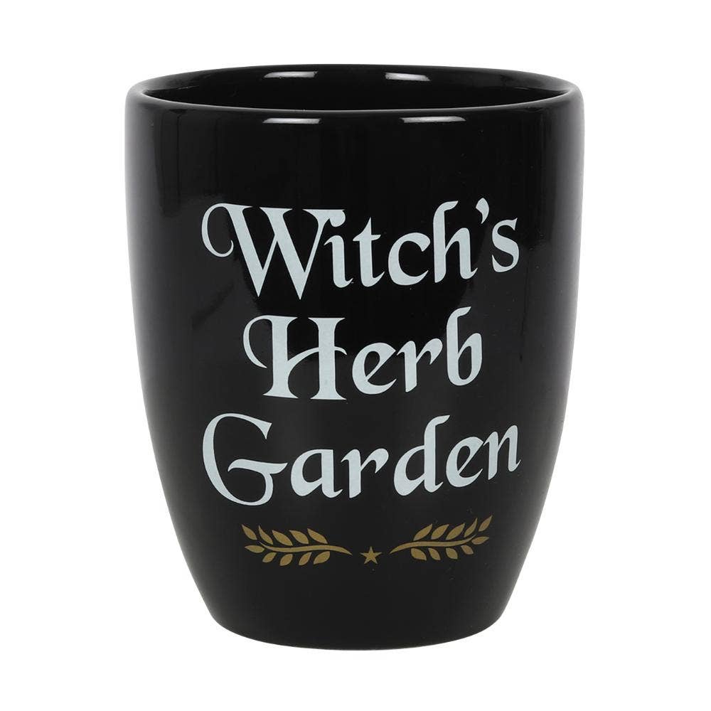 Witch's Herb Garden Plant Pot
