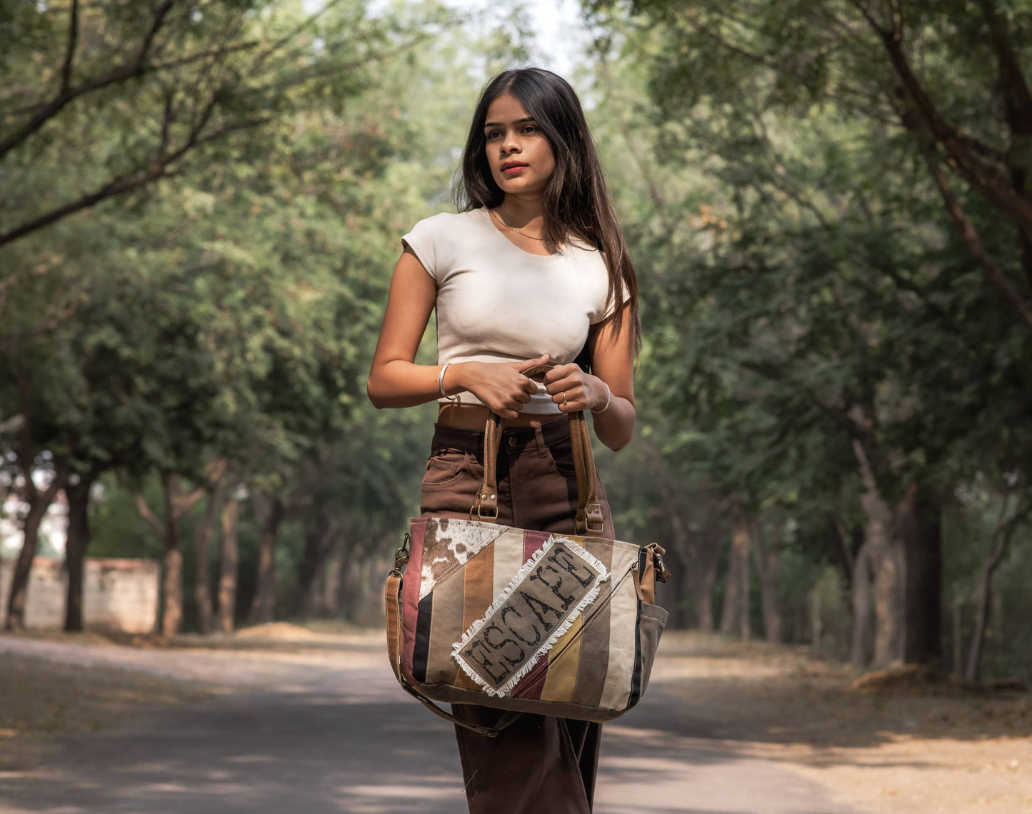 Canvas & Leather Women's Multi Messenger
