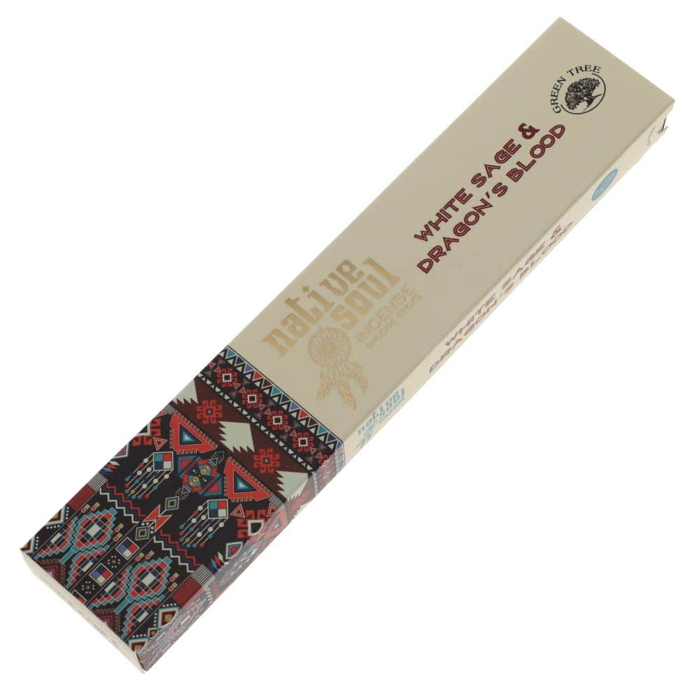 White sage and dragons blood incense