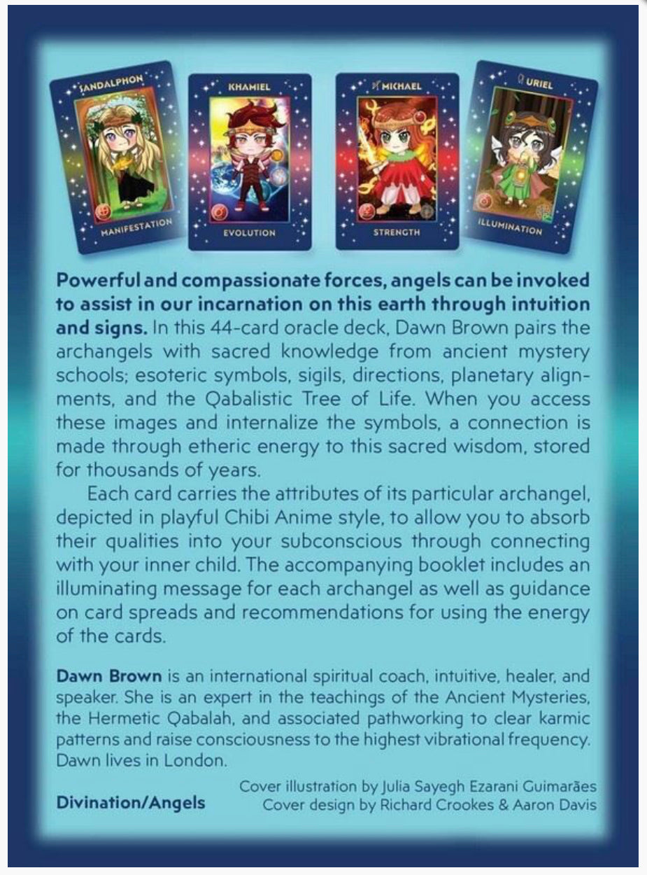 Chibi Anime Angel Cards