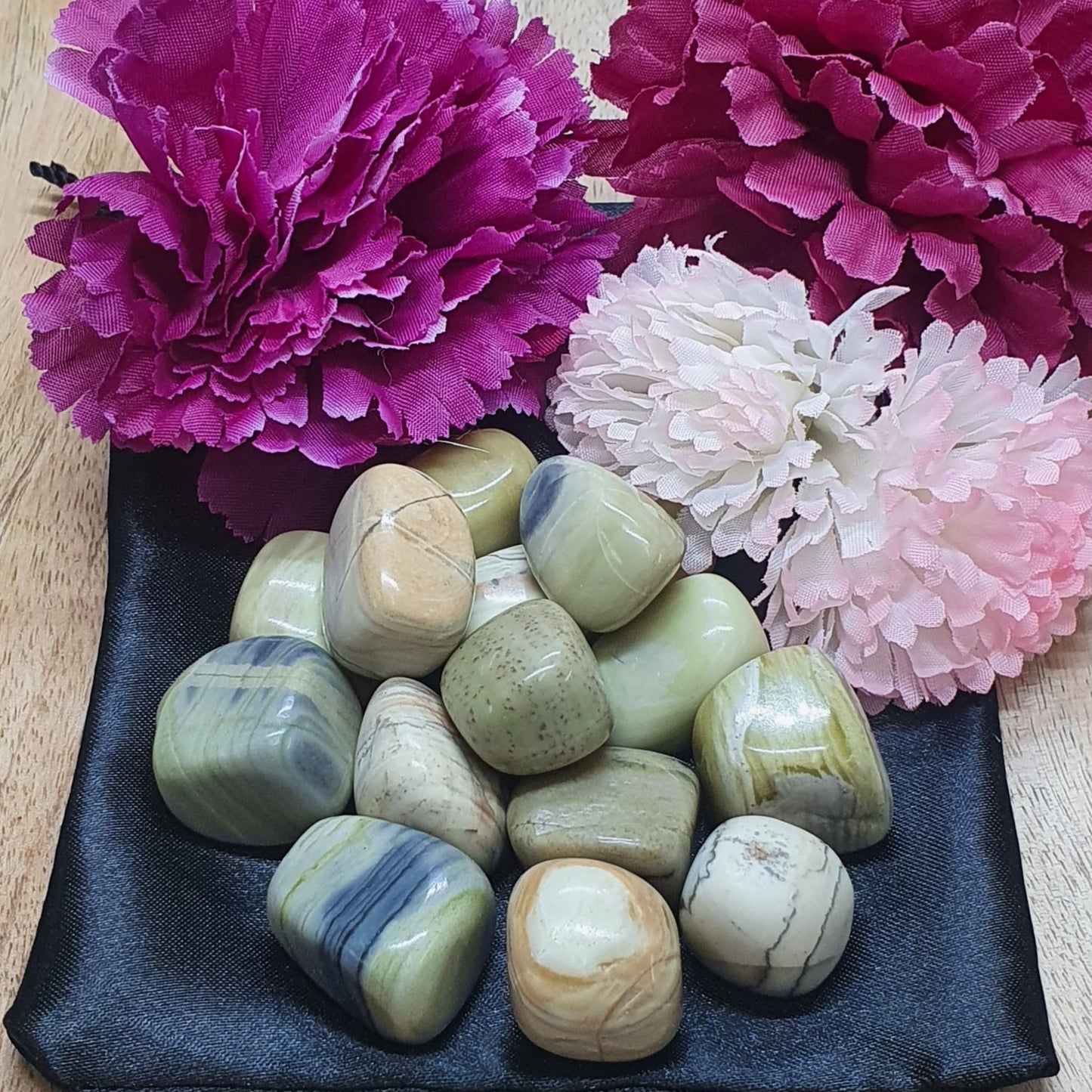 Butter Jade Tumbled Stone