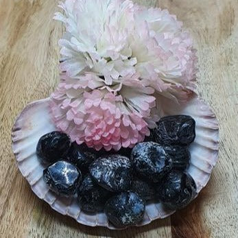 Apache Tear Tumbled Stones