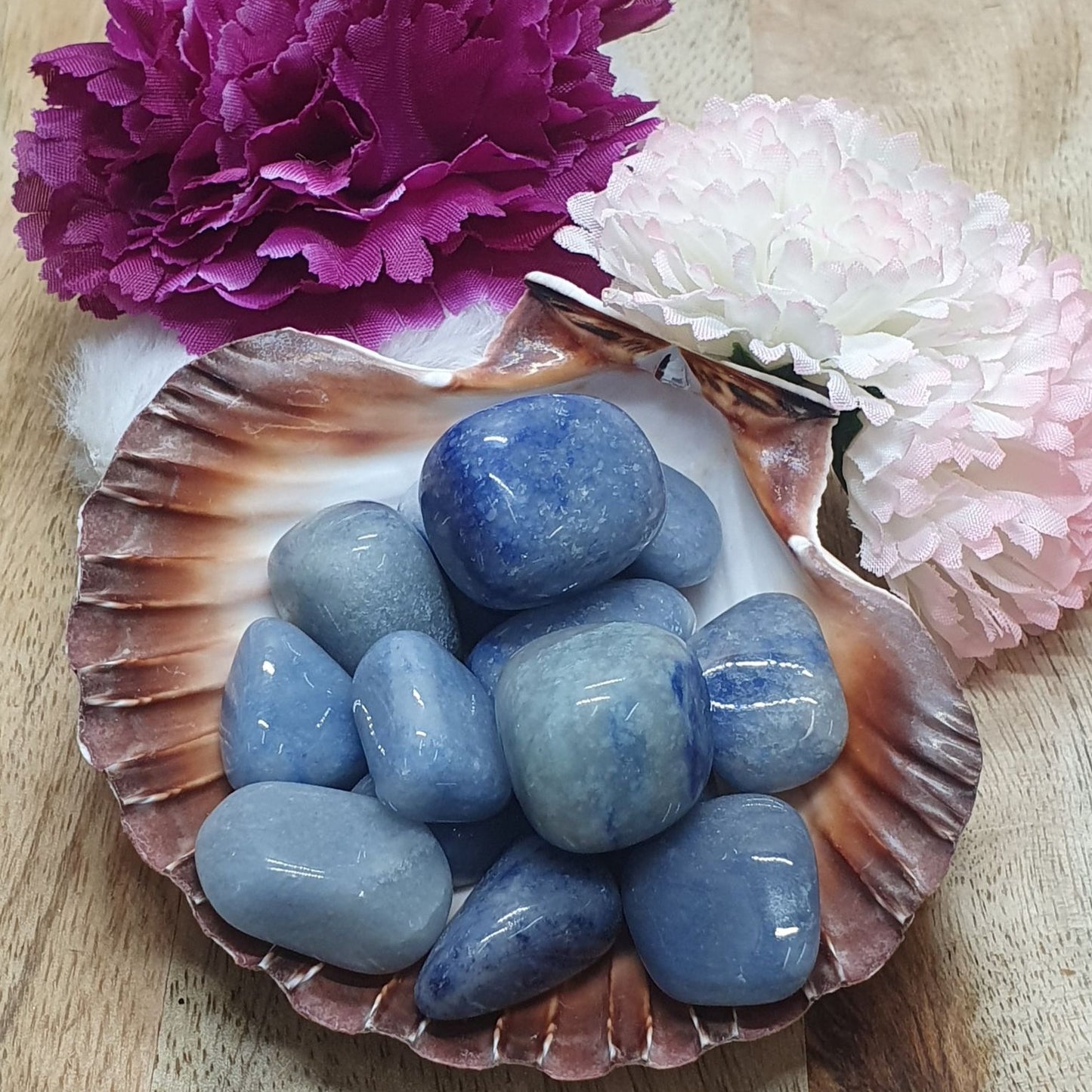 Blue Quartz Tumbled Stone