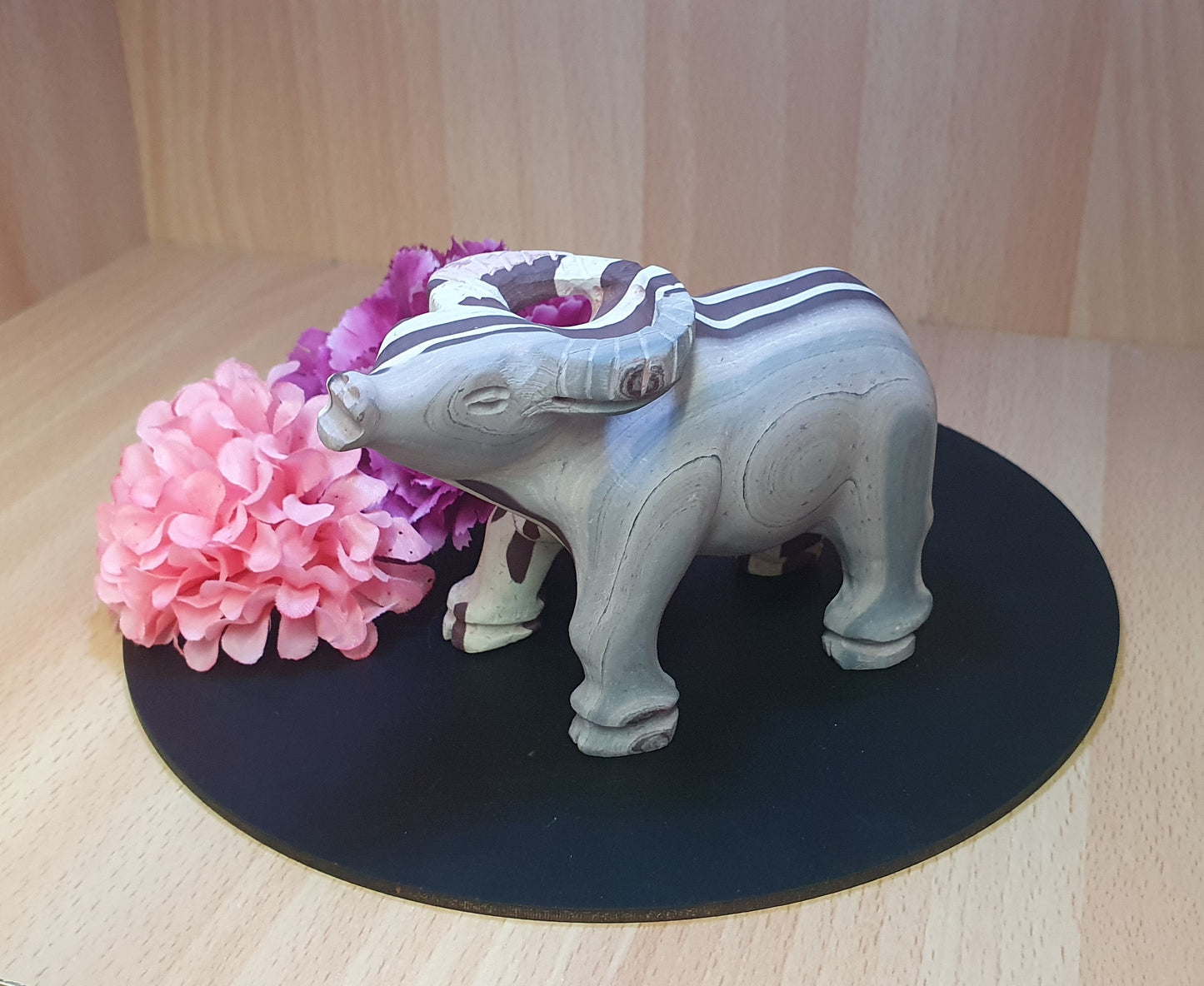 Water Buffalo Zebra Stone