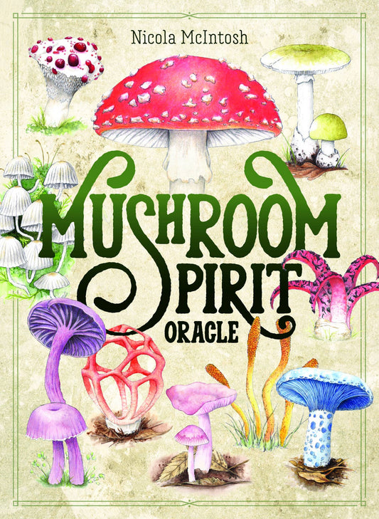 Mushroom Spirit Oracle (36 Cards & 112-Page Book)