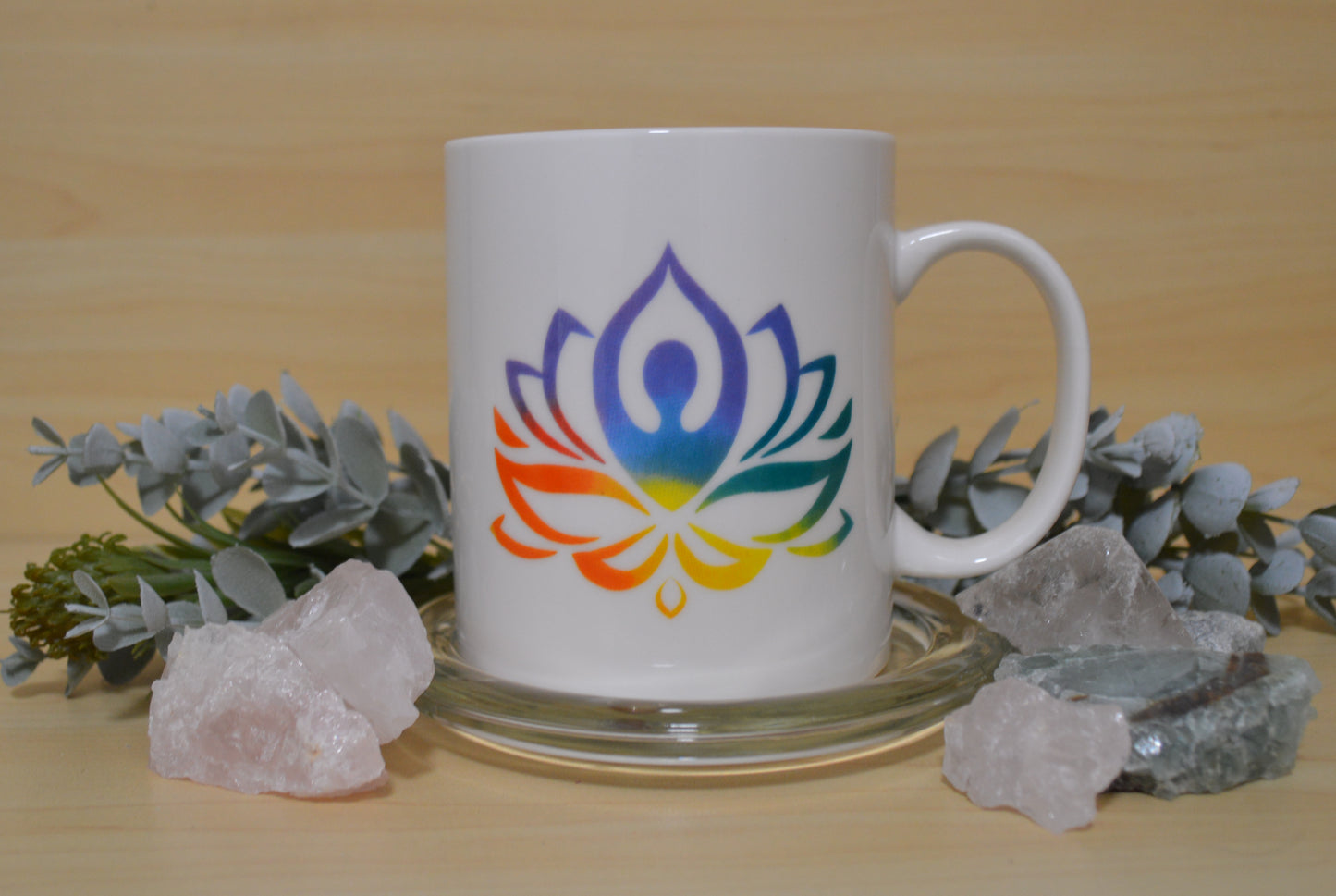 Ceramic Lotus Mug