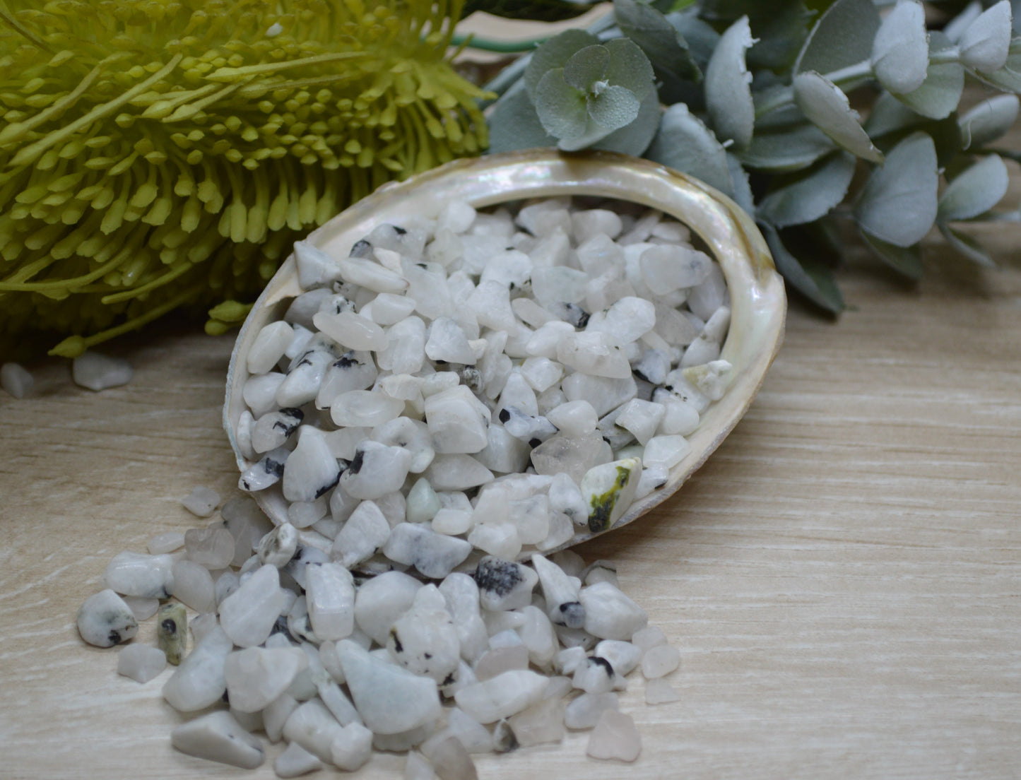 Moonstone Crystal Chips - 100g