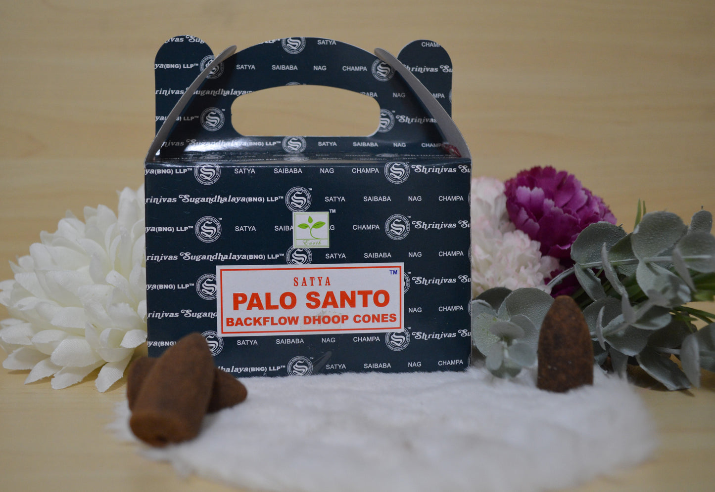 Palo Santo Backflow Cones - Satya