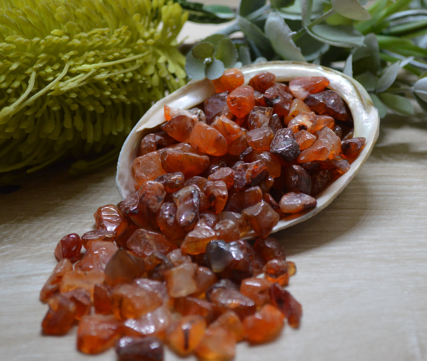 Carnelian Crystal Chips -100g
