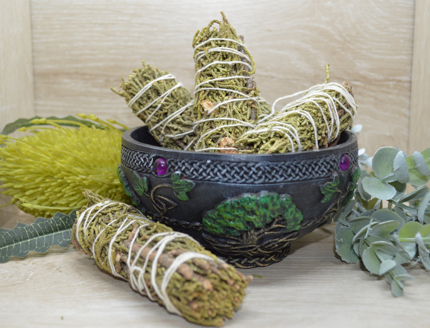 Juniper Smudge Stick - 10cm