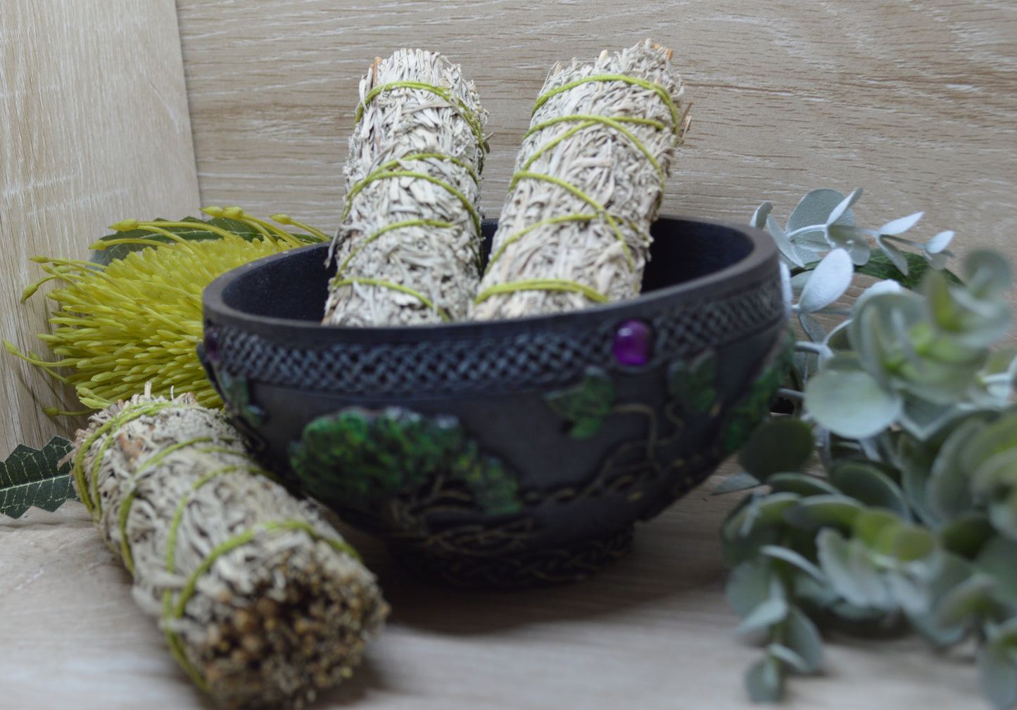 Blue Sage Smudge Stick - 10cm