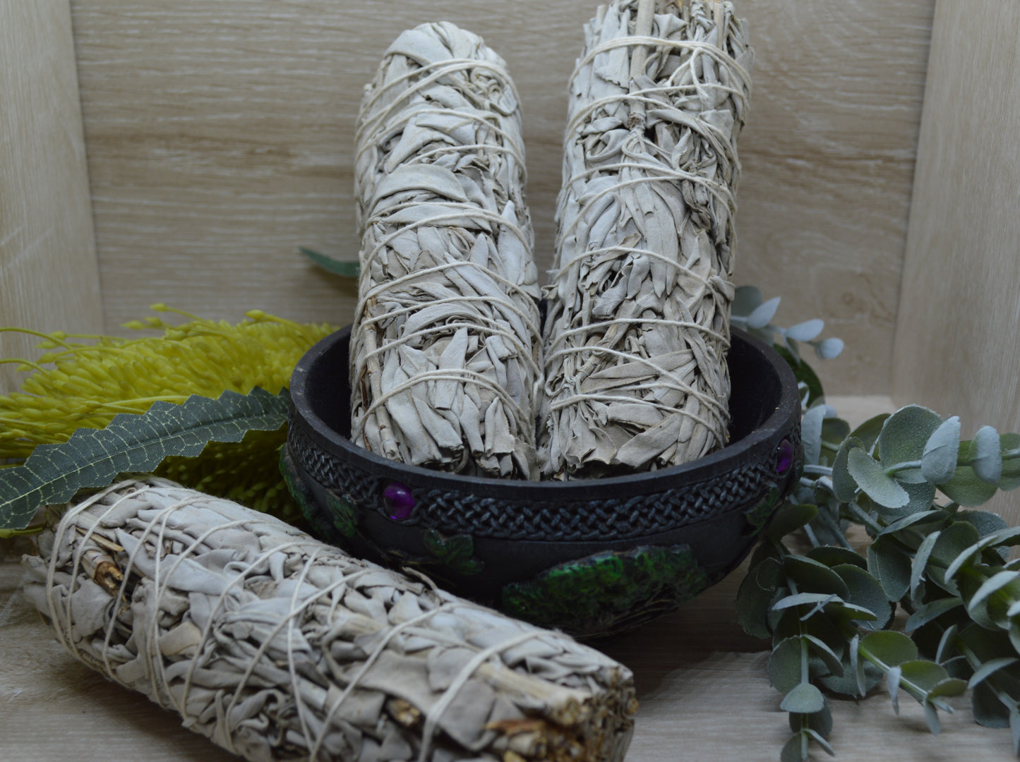 White Sage Smudge Stick - 12.5cm