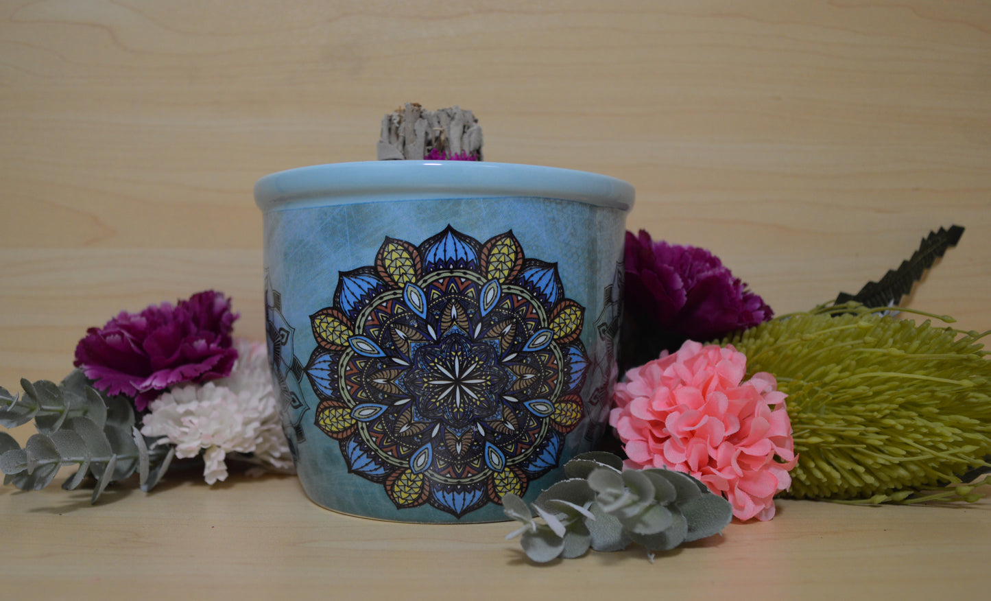 Mandala Smudging Bowl