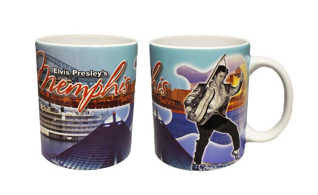Elvis Mug Memphis Collage