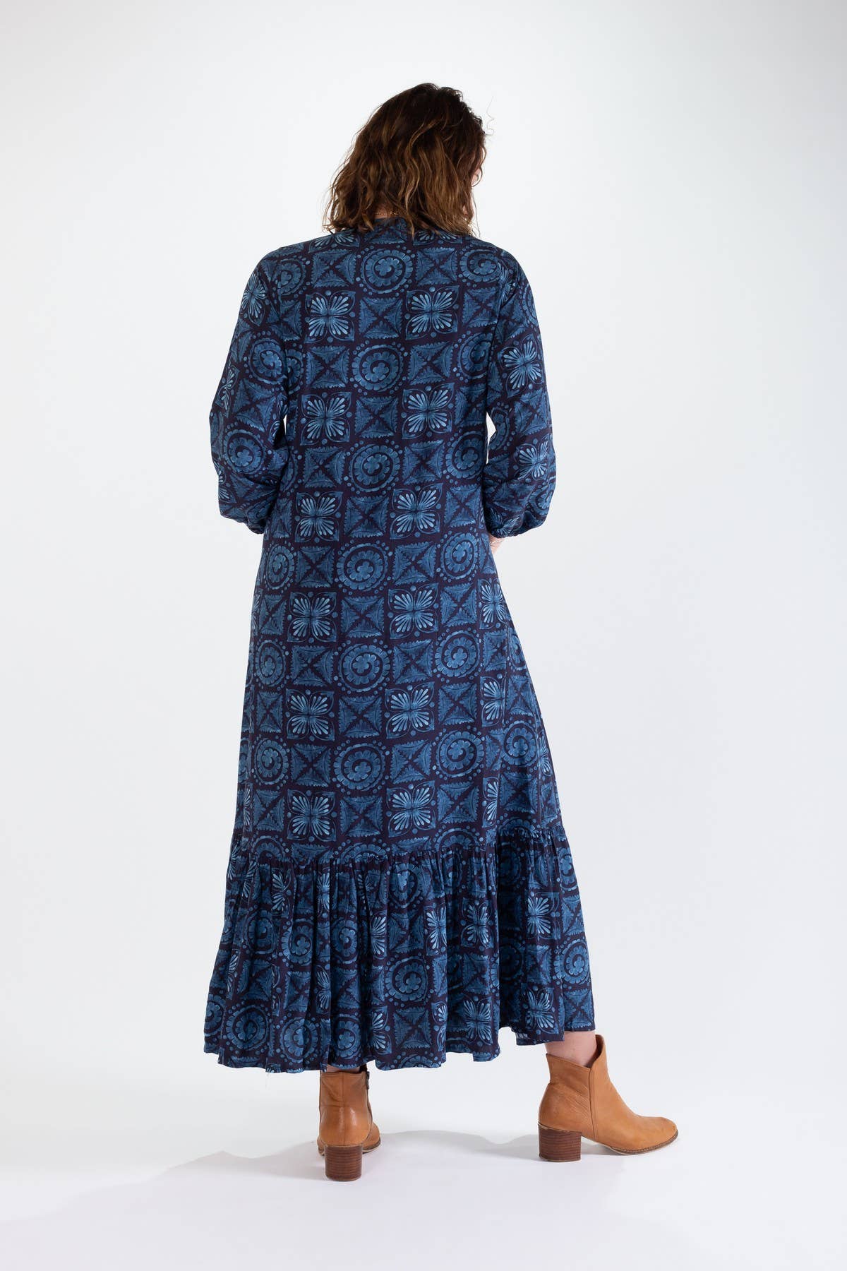 OHIO MAXI DRESS WITH FRILL