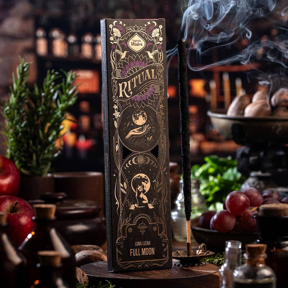 Full Moon Ritual Incense 6 Sticks Sagrada Madre